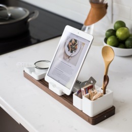 Isn't this the cutest kitchen caddy you've seen?! Stay organized by prepping your utensils, recipes, and ingredients before starting dinner! 🍽  #ApartmentLiving #Kitchen #Organizing Instagram post from @prestonbiltmore on December 13, 2024 00:00:00am