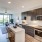 open concept kitchen with island
